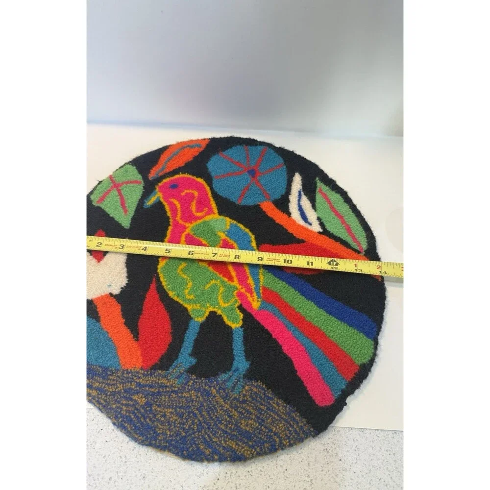 Vtg Venezuela Bird Handmade Colorful 15